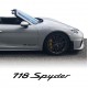 718 Spyder lettering