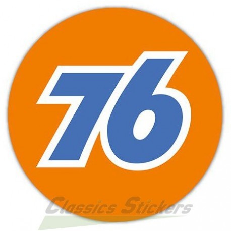 76 oil sticker