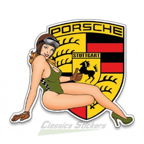 Sticker et autocollant Porsche