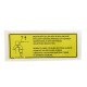 Cooling system label