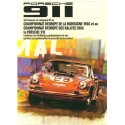 Affiche 911 Rallye 1966