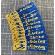 Sebring Sportauspuff sticker