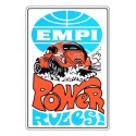 EMPI POWER RULES sticker