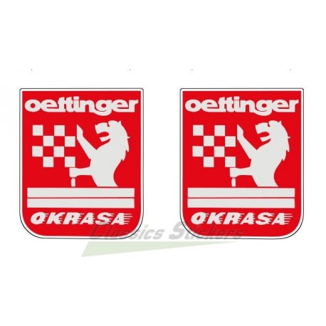 Kit 2 stickers Oettinger