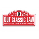 OCL 2021 plate sticker