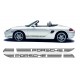 Bandes latérales Boxster bi-color