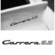 Carrera 3.2 lettering