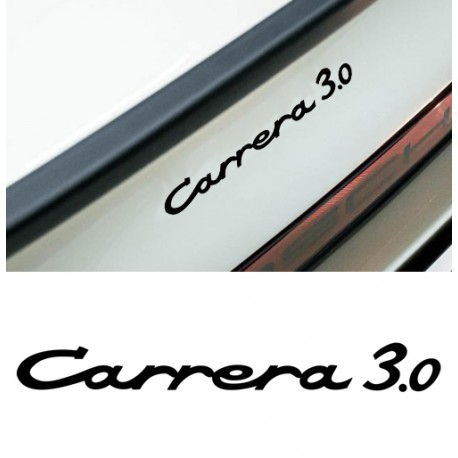 Carrera 3.2 lettering