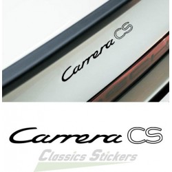 Carrera CS lettering