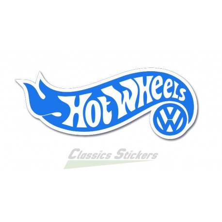 VW Hot Wheels sticker