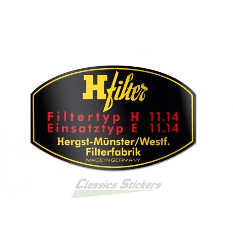 HFilter oil filter for 356