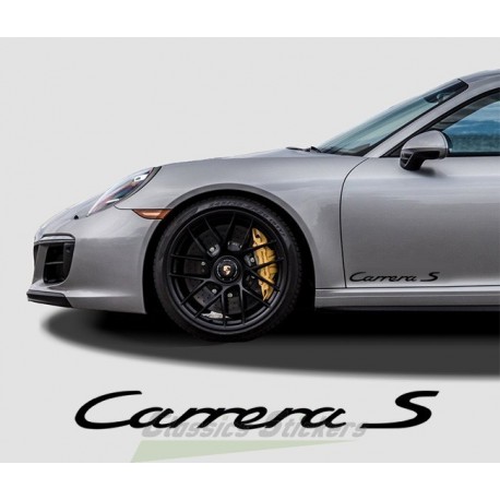 Carrera S Sticker