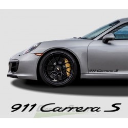 911 Carrera S lettering