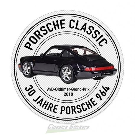 964 sticker 30 years anniversary Badge