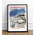 Affiche 24h du Mans 1953