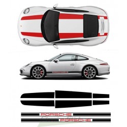 Porsche Side Strips bicolor