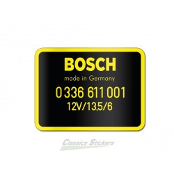 Bosch RPM Switch Decal