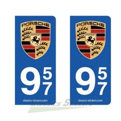Kit 2 blasons Cayenne 957