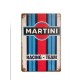 Plaque métal Martini