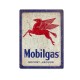 Mobilgas metal Plate