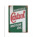 Castrol metal Plate