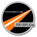 Porsche km 300000 decal