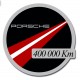 Porsche km 400000 decal