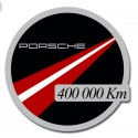 Porsche km 400000 decal
