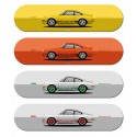 911RS skateboard deck