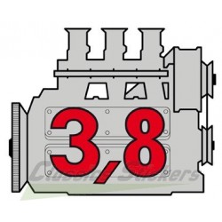 Porsche Engine 3,8