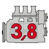Porsche Engine 3,8