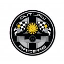 Outlaw Racers Sticker 