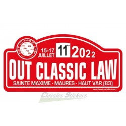 OCL 2021 rally plate