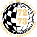 Champion du monde 72-73 / World Champion