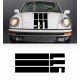 911 hood stripe