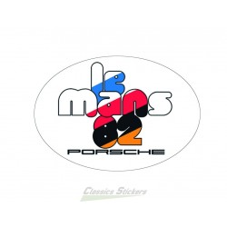 Porsche Le Mans 82 sticker