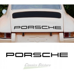 Bande capot moteur Porsche