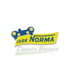 Sticker Iode Norma vintage