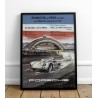 Affiche Porsche Le Mans 1950