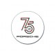 sticker 75 ans rond
