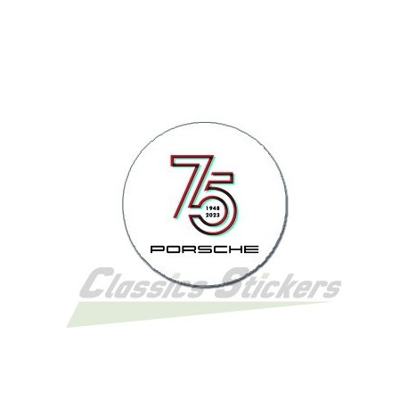 sticker 75 ans rond
