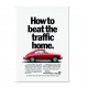 Porsche 356 advertising poster