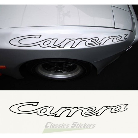 924 Carrera lettering