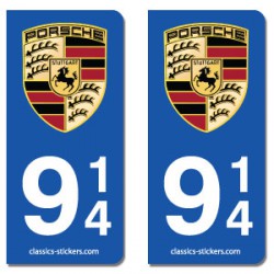 Blasons Porsche 914