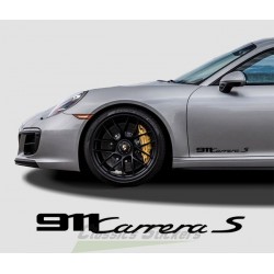 911 Carrera S lettering