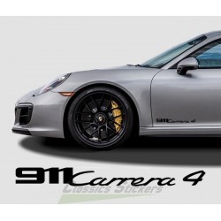 Lettrage 911 Carrera 4