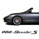 986 Boxster S Sticker