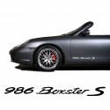 Lettrage 986 Boxster S