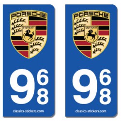 Blasons Porsche 968