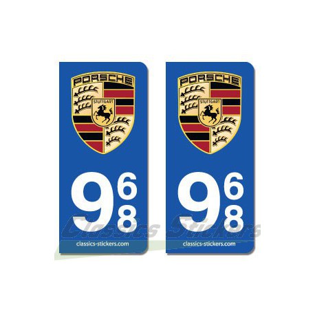 Blasons Porsche 968